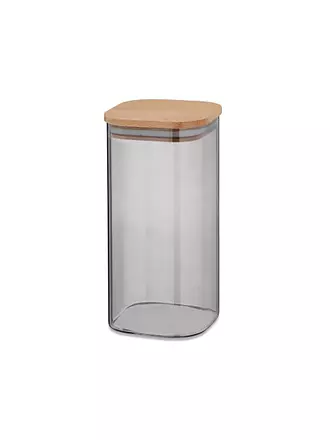 KELA | Boîte de conservation 1,5 l NEA verre/hêtre |